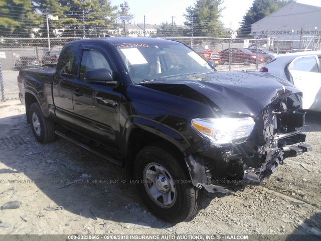 5TFRX5GN9HX100196 - 2017 TOYOTA TACOMA ACCESS CAB/SR/SR5 黑色 照片 1