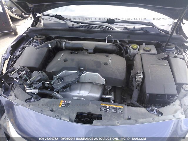 1G11C5SL7EF228851 - 2014 CHEVROLET MALIBU 1LT BLUE photo 10