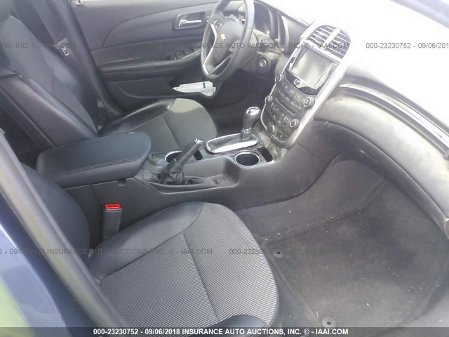 1G11C5SL7EF228851 - 2014 CHEVROLET MALIBU 1LT BLUE photo 5