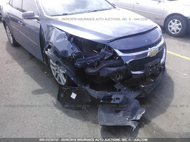 1G11C5SL7EF228851 - 2014 CHEVROLET MALIBU 1LT BLUE photo 6