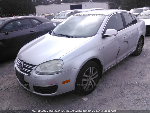 3VWEF71K07M080210 - 2007 VOLKSWAGEN JETTA WOLFSBURG 黑色 照片 2