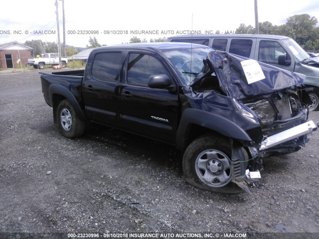 5TFJX4GN5FX047646 - 2015 TOYOTA TACOMA DOUBLE CAB PRERUNNER BLACK photo 1