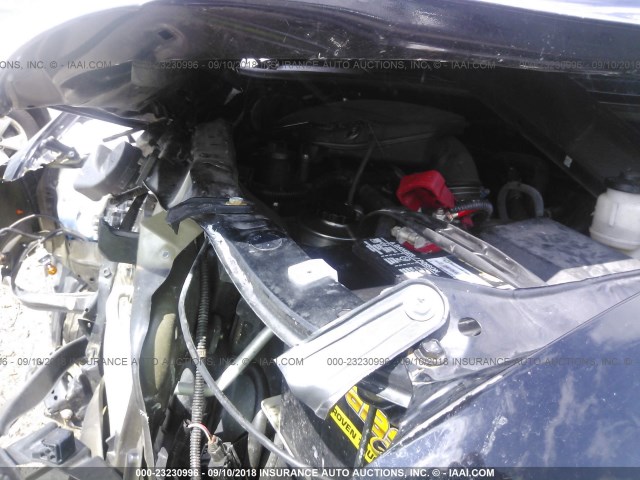 5TFJX4GN5FX047646 - 2015 TOYOTA TACOMA DOUBLE CAB PRERUNNER BLACK photo 10