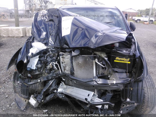 5TFJX4GN5FX047646 - 2015 TOYOTA TACOMA DOUBLE CAB PRERUNNER BLACK photo 6