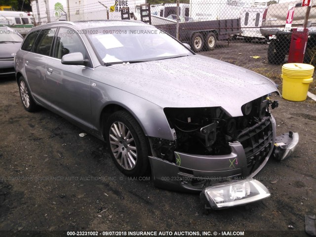 WAUKH74F36N123227 - 2006 AUDI A6 AVANT QUATTRO GRAY photo 1