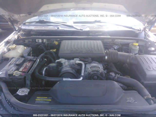 1J4GW48N54C292733 - 2004 JEEP GRAND CHEROKEE LAREDO/COLUMBIA/FREEDOM 银色 照片 10