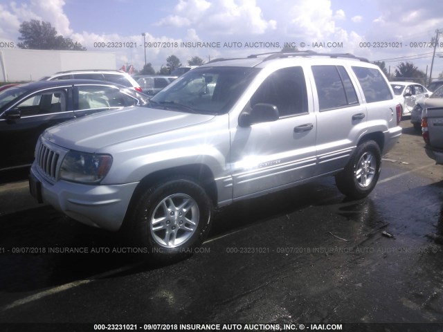 1J4GW48N54C292733 - 2004 JEEP GRAND CHEROKEE LAREDO/COLUMBIA/FREEDOM 银色 照片 2