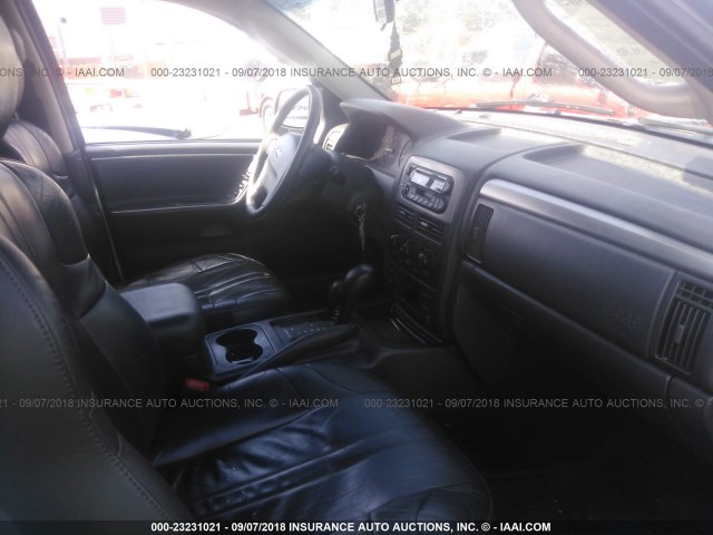 1J4GW48N54C292733 - 2004 JEEP GRAND CHEROKEE LAREDO/COLUMBIA/FREEDOM 银色 照片 5