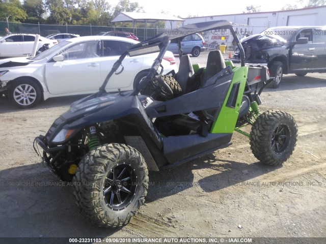 4UF16MPV4GT301383 - 2016 ARCTIC CAT WILDCAT GREEN photo 2