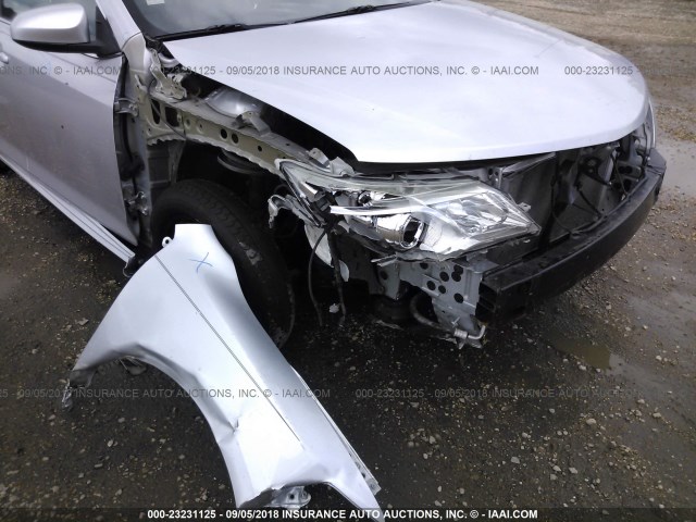 4T4BF1FK9ER410271 - 2014 TOYOTA CAMRY L/SE/LE/XLE 银色 照片 6