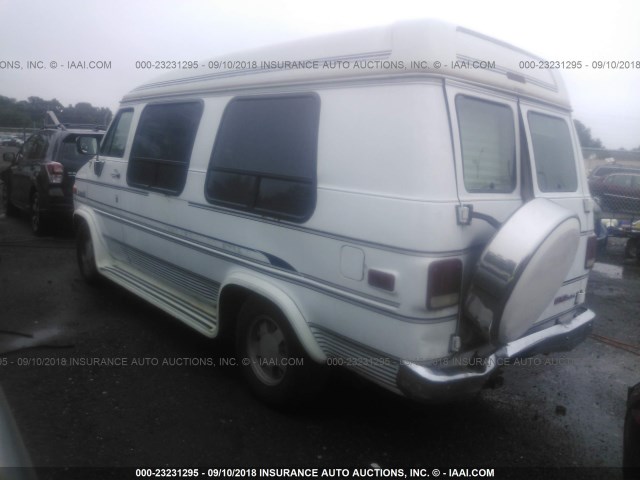 1GDEG25K3SF537089 - 1995 GMC RALLY WAGON / VAN G2500 WHITE photo 3