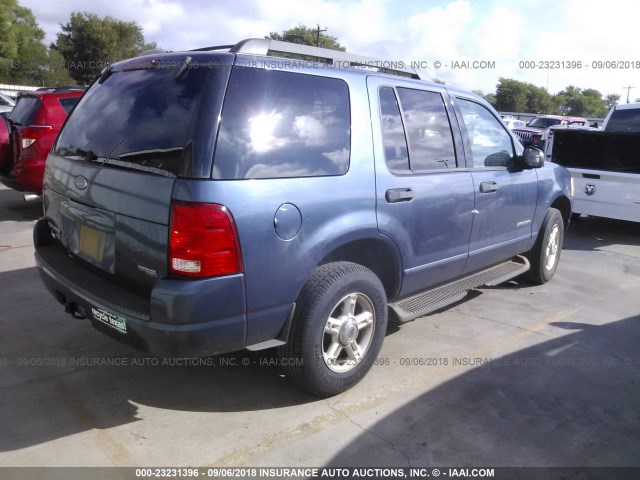 1FMZU63K35ZA01833 - 2005 FORD EXPLORER XLT/XLT SPORT/NBX 蓝色 照片 4
