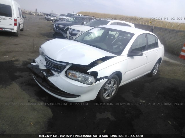 1G8AJ58F37Z180369 - 2007 SATURN ION LEVEL 2 白色 照片 2