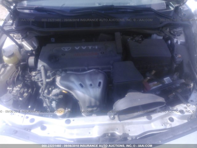 4T1BE46K69U398830 - 2009 TOYOTA CAMRY SE/LE/XLE 银色 照片 10