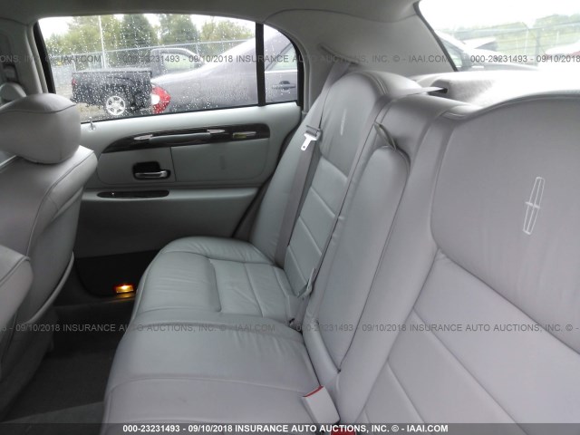 1LNHM81W32Y615800 - 2002 LINCOLN TOWN CAR EXECUTIVE Бирюзовый фото 8