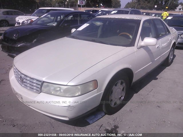 1G6KS54Y7YU293354 - 2000 CADILLAC SEVILLE SLS TEAL photo 2