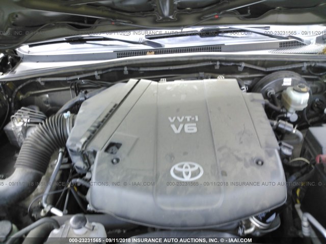 3TMJU62N49M086833 - 2009 TOYOTA TACOMA DOUBLE CAB PRERUNNER GOLD photo 10