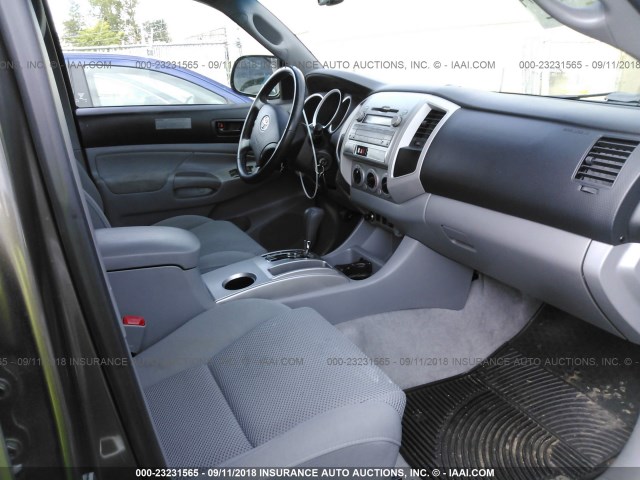 3TMJU62N49M086833 - 2009 TOYOTA TACOMA DOUBLE CAB PRERUNNER GOLD photo 5