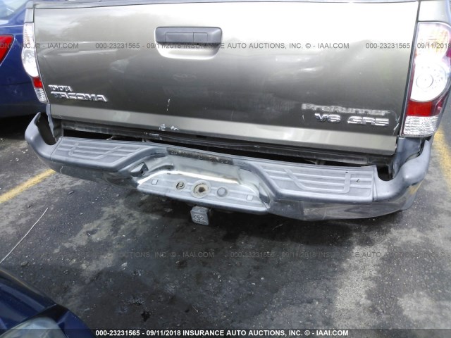3TMJU62N49M086833 - 2009 TOYOTA TACOMA DOUBLE CAB PRERUNNER GOLD photo 6