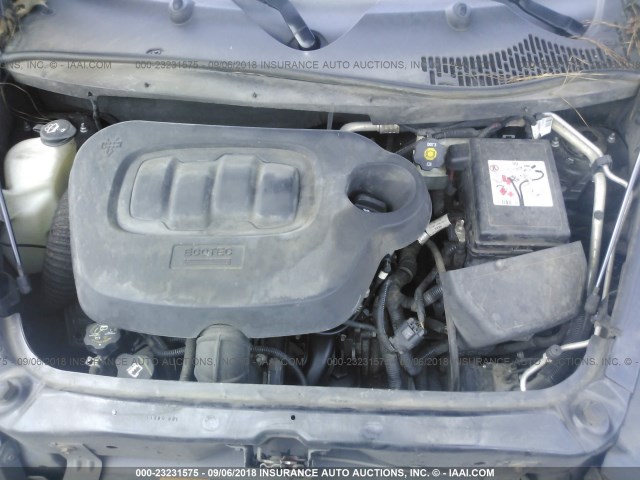 3GNBAAFW0BS609521 - 2011 CHEVROLET HHR LS შავი ფოტო 10