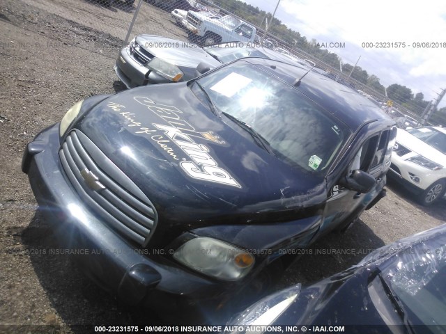 3GNBAAFW0BS609521 - 2011 CHEVROLET HHR LS შავი ფოტო 2