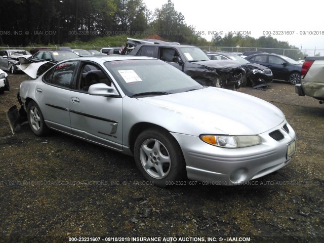 1G2WK52J42F116443 - 2002 PONTIAC GRAND PRIX SE GRAY photo 1