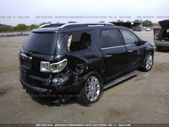 5GZER23D69J169029 - 2009 SATURN OUTLOOK XR შავი ფოტო 4