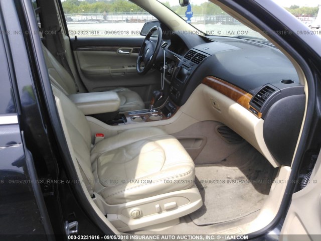 5GZER23D69J169029 - 2009 SATURN OUTLOOK XR შავი ფოტო 5
