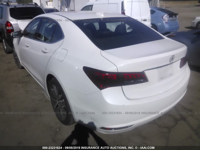 19UUB2F53GA003295 - 2016 ACURA TLX TECH WHITE photo 3