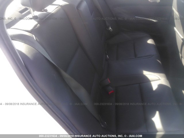 19UUB2F53GA003295 - 2016 ACURA TLX TECH WHITE photo 8