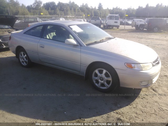 2T1CF28P2YC410728 - 2000 TOYOTA CAMRY SOLARA SE/SLE Gümüş foto 1