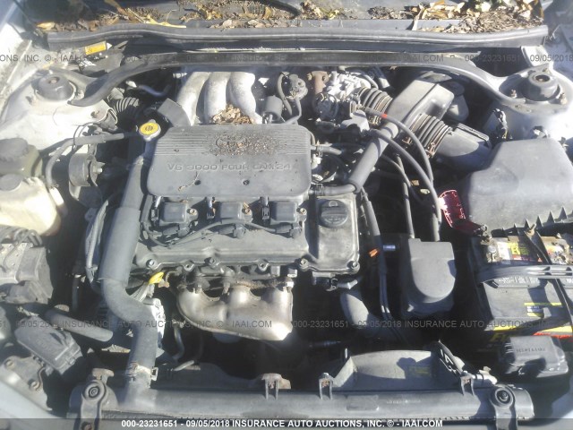 2T1CF28P2YC410728 - 2000 TOYOTA CAMRY SOLARA SE/SLE Gümüş foto 10