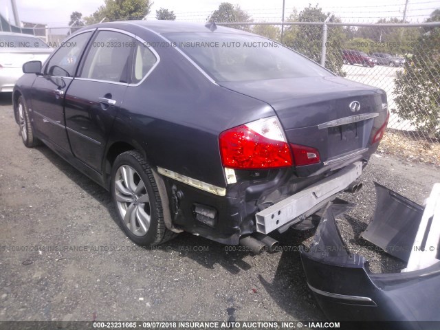 JNKAY01F98M653509 - 2008 INFINITI M35 SPORT GRAY photo 3