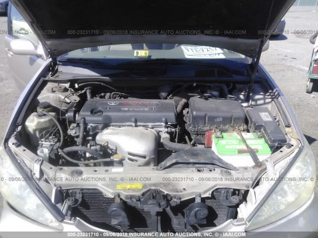 4T1BE30K35U572415 - 2005 TOYOTA CAMRY LE/XLE/SE Қоңыр фото 10