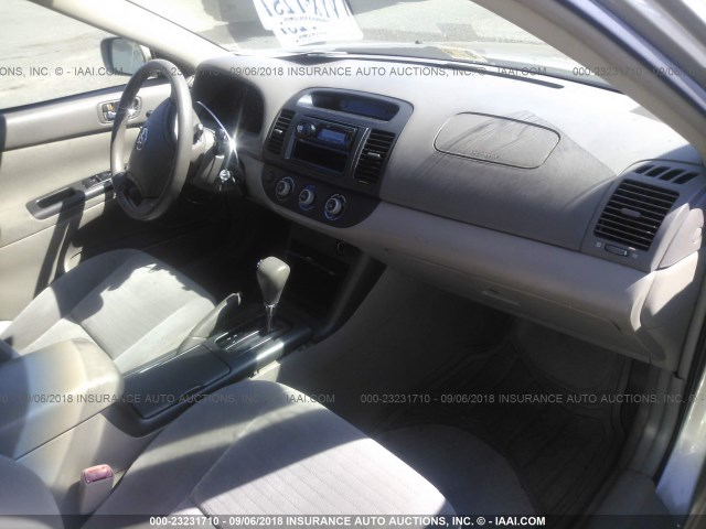 4T1BE30K35U572415 - 2005 TOYOTA CAMRY LE/XLE/SE Қоңыр фото 5