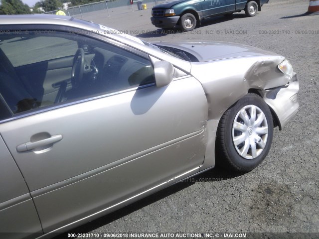 4T1BE30K35U572415 - 2005 TOYOTA CAMRY LE/XLE/SE Қоңыр фото 6
