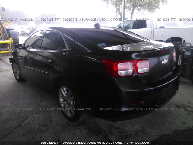 1G11C5SL3EF115723 - 2014 CHEVROLET MALIBU 1LT BLACK photo 3