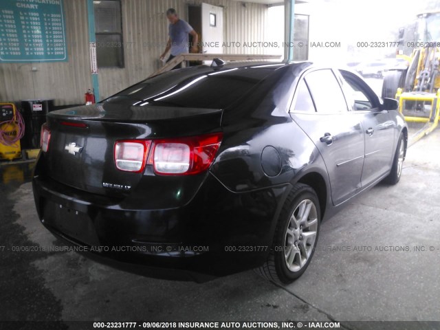 1G11C5SL3EF115723 - 2014 CHEVROLET MALIBU 1LT BLACK photo 4