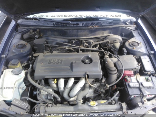 2T1BR12E5YC273496 - 2000 TOYOTA COROLLA VE/CE/LE 蓝色 照片 10