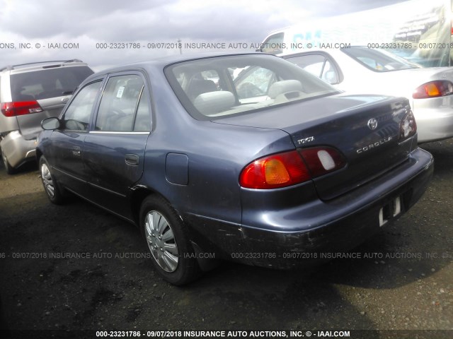 2T1BR12E5YC273496 - 2000 TOYOTA COROLLA VE/CE/LE 蓝色 照片 3