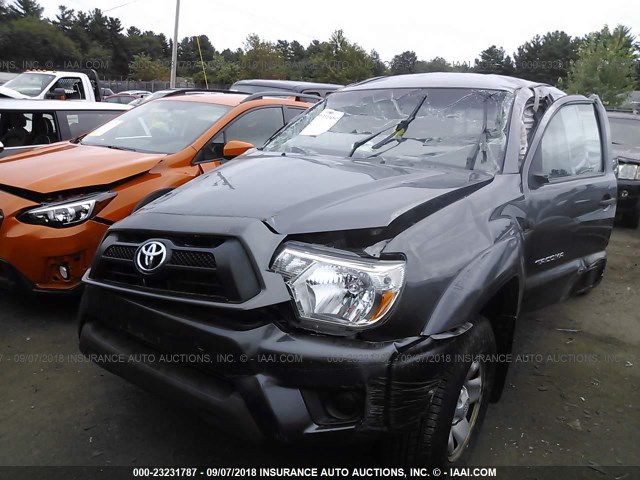 5TFUX4EN6DX018797 - 2013 TOYOTA TACOMA ACCESS CAB Grau Foto 2