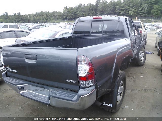 5TFUX4EN6DX018797 - 2013 TOYOTA TACOMA ACCESS CAB Grau Foto 4