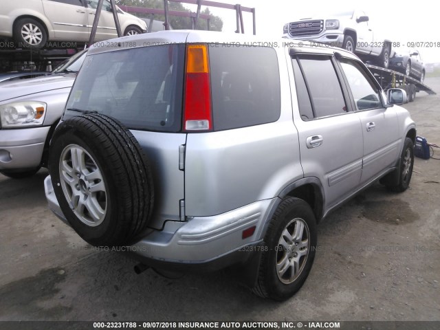 JHLRD18721S014557 - 2001 HONDA CR-V SE/LE SILVER photo 4