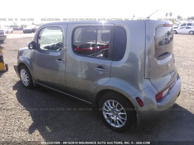 JN8AZ28R89T116829 - 2009 NISSAN CUBE S/SL GRAY photo 3