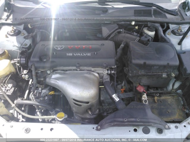 4T1BE32K95U519540 - 2005 TOYOTA CAMRY LE/XLE/SE 浅蓝色 照片 10