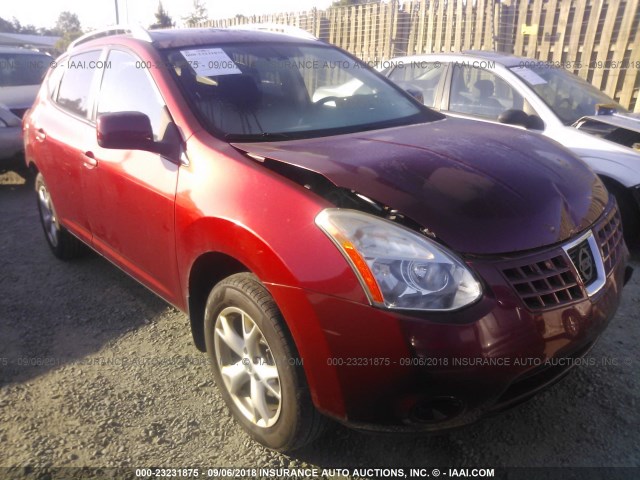 JN8AS58V89W169788 - 2009 NISSAN ROGUE S/SL RED photo 1