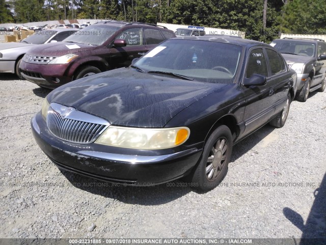 1LNHM97V2YY865669 - 2000 LINCOLN CONTINENTAL  Czarny zdjęcie 2