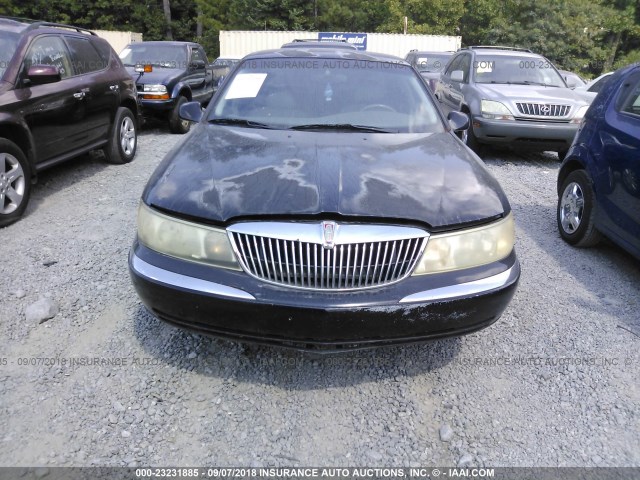 1LNHM97V2YY865669 - 2000 LINCOLN CONTINENTAL  Czarny zdjęcie 6