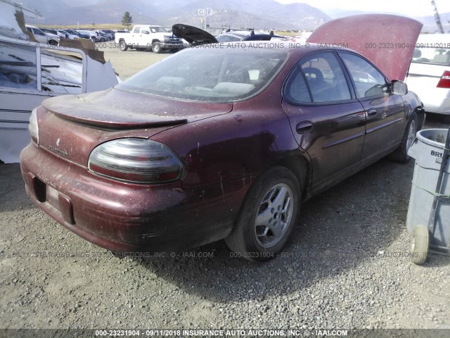 1G2WK52J63F132242 - 2003 PONTIAC GRAND PRIX SE MAROON photo 4