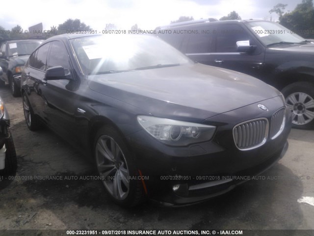 WBASN4C57AC208852 - 2010 BMW 550 GT BLACK photo 1